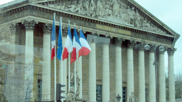 The Assemblé Nationale in Paris