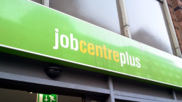 UK job centre facade
