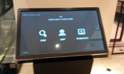 A Nordstrom touch-screen store guide.