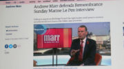 Andrew Marr defends the interview.